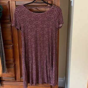 Backless tshirt dress